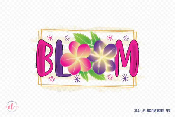 Bloom PNG, Spring PNG, Sublimation PNG