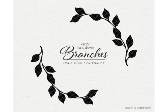 Branch SVG Floral Border Design Review