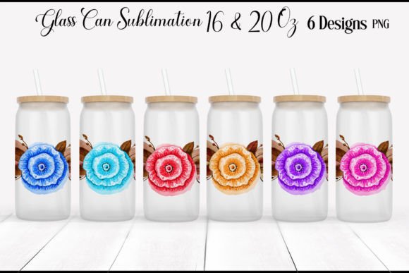 Flowers Can Glass Wrap