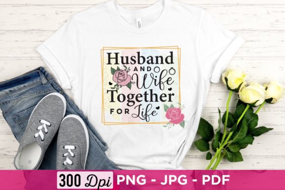 Husband and Wife Together for Life PNG