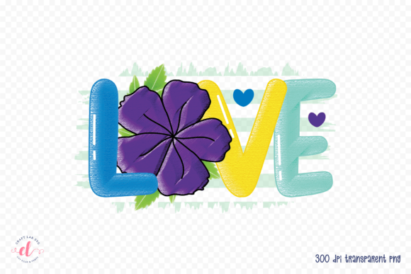 Love PNG, Spring Sublimation Design