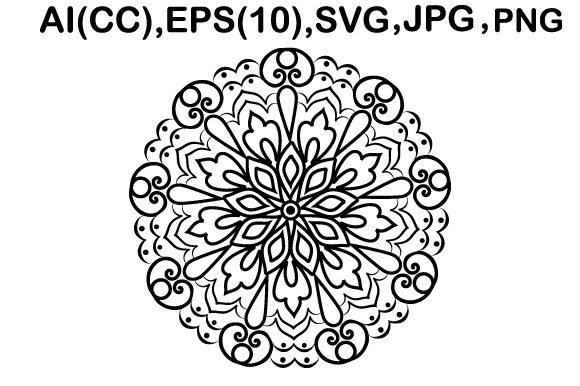 Mandala Coloring Page Design