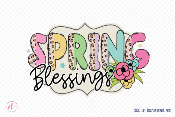 Spring Blessings, Spring Sublimation PNG