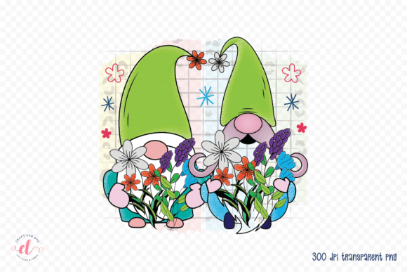 Spring Gnomies – Spring Sublimation PNG