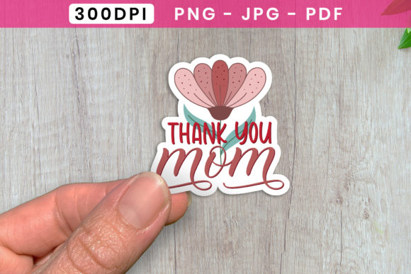Thank You Mom PNG, Mother’s Day PNG